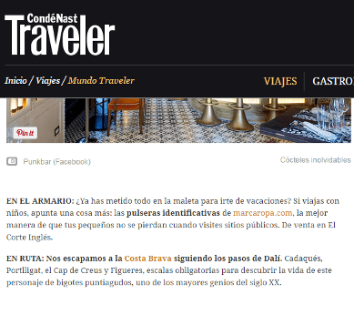 Noticias Marcaropa imagenListado traveler